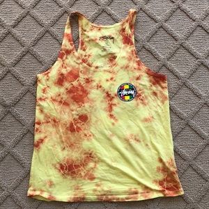Stussy Women’s Medium Tie Dye Tank Top